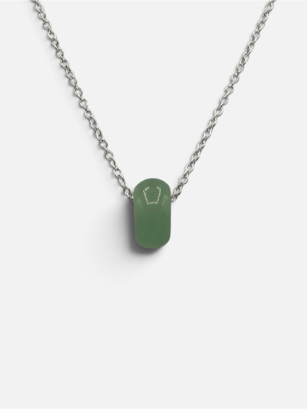 GREEN AVENTURINE INFINITY NECKLACE